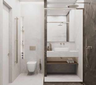 Керамогранит Ceradim Dolmen Chiarо светло-серый матовый рект. (60х60) арт. CR6060G0421R